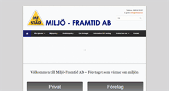 Desktop Screenshot of mfstad.se