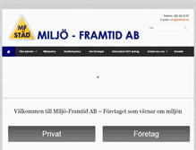 Tablet Screenshot of mfstad.se